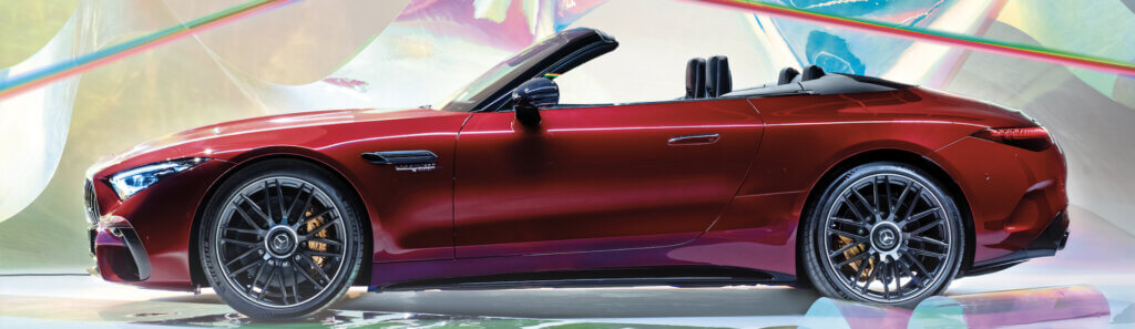 Le nouveau Mercedes-AMG SL se dévoile