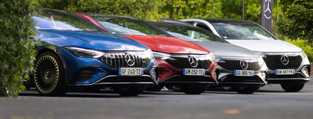 Rallyes Mercedes 100% électrique, l’électromobilité entre deux pays